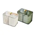 Dust-Proof Swabs Storage Box Makeup Cotton Organizer for Living Room