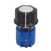 2K Ohm 2W Carbon Potentiometer Rotary Taper w Rotary Knob