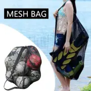Mesh Equipment Ball Bag Football Carrying Net Sack Soccer Portable Sports Bag