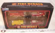 CORGI FIRE HEROES COMMISERATING SET BOSTON FIRE ENGINES NEW IN BOX CSFH08004