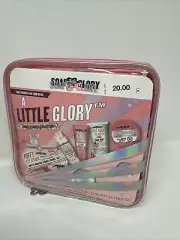 Soap & Glory A Little Glory Complete Travel Size Collection Set NEW In Zip Case