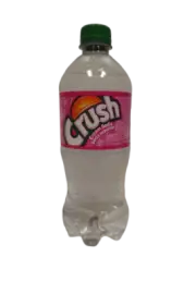 Canadian Crush CLEAR Cream Soda Pop 591mL Bottle Soft Drink