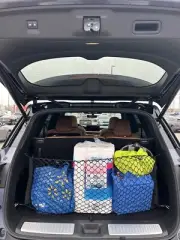 Rear Trunk Envelope Style Mesh Organizer Cargo Net for INFINITI QX60 2022-2024