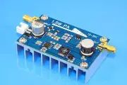 10MHz-500MHZ 1.5W HF FM VHF UHF RF Power Amplifier for ham radio with Heatsink