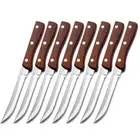 NEW Tablekraft Pakkawood Steak Knife Set 8pce
