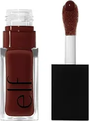 [e.l.f.] Glow Reviver Lip Oil, Nourishing Tinted Lip Oil For A High-shine Finish, Infused With Jojoba Oil, Vegan & Cruelty-free, Hot As Fudge