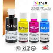 Inkghost Refill Ink for HP 31 32XL Smart Tank 7005 7305 7605 450 455 551 555 570