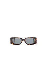 Off-White Rectangle Frame Sunglasses 52 Gray