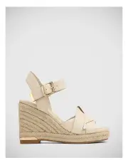 [Wittner] Tarot Leather Espadrille in Vintage Ivory