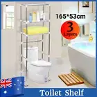 3 Tiers Bathroom Rack Over toilet Laundry Washing Machine Storage Shelf Unit
