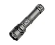C72 Outdoor Emergency LED Strong Light Flashlight USB Rechargeable Zoom Side Light Output High-power Flashlight for Outdoor Activity