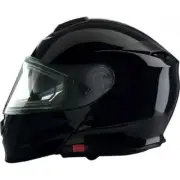 SOLARIS MODULAR SNOW HELMET GLOSS BLACK LARGE 0120-0388