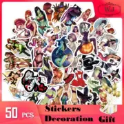 50pcs Devil Girls Hot Sexy Girl Vinyl Decal Stickers Laptop Waterproof Phone
