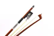 Violin Bow 4/4 Brazilwood Ebony Frog Nice Shell inlay Natural Bow hair