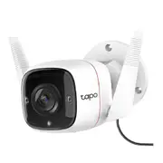 TP-LINK Tapo Smart Outdoor Security Camera, Wired & Wireless - C310 - White