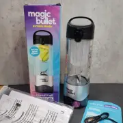 Magic Bullet Portable Rechargeable Blender MBPB50100 16oz Sip & Carry Lid 1pc