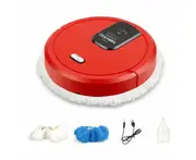 Smart Robot Automatic Mop Floor Remote Operation Sweeping Dust Cleaning Machine Appliances Vacuum Cleaner Robot B Red/
