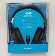 Logitech H540 USB Computer Headset With Noise Canceling Mic