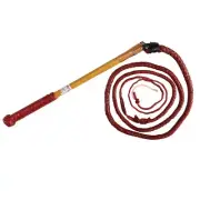 Stockmaster Redhide Stockwhip - 6 Plait 6 Foot Long NEW