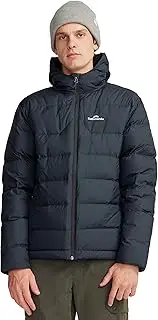 [Kathmandu] Epiq Mens Hooded Down Puffer 600 Fill Warm Winter Jacket Men's Black L