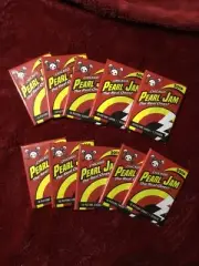Ten Unopened Packs 2016 Pearl Jam Chicago Trading Cards RARE