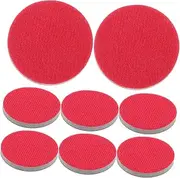 CRILSTYLEO 8Pcs Bowling Sanding Pads Polishing Clean Pads for Bowling Balls Durable Flexible Material Convenient Cleaning Static Design