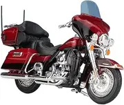 For Harley 1997 FXDL Dynero Rider Model Car Simulation Alloy Motorcycle Metal Toy Car Toy Gift Series (1:12 2013 FLHTK)