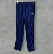 Place Sport Youth Boys Athletic Pants Side Stripe Elastic Waist Pockets Blue L