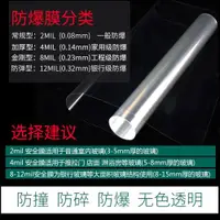 在飛比找ETMall東森購物網優惠-淋浴房鋼化玻璃防爆膜家用衛生間浴室移門防碎透明膜窗戶玻璃貼紙