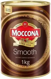 NEW MOCCONA Smooth Granulated Instant Coffee Can, 500 G AU