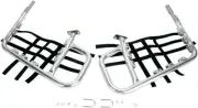 DG Performance Alloy Nerf Bars Silver/Black for Suzuki QuadRacer 250 1987-1992