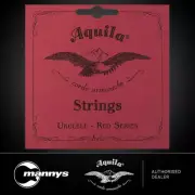 Aquila 88U Red Series Tenor Ukulele Strings - GCEA Tuning - Low G (4th String Wo