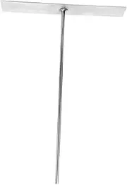 Fireplace Ash Rake Coal Ash Shovel BBQ Cleanup Tool Long Handle Heat Resistant Reusable for Clean Oven Grill