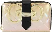 [Loungefly] Sanrio 50th Anniversary Gold Zip Around Wallet
