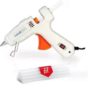 COWALT Pro Hot Glue Gun and Sticks Set Full Size 60W High Power Fast Heating