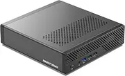 MINISFORUM MS-01-S1260 Mini PC Barebone with Intel Core i5-12600H,vPro Enterprise Support,2x10Gbps SFP+LAN/2x2.5G RJ45/2xUSB4/HDIM/16xPCIe 4.0/M.2 NVMe SSD/U.2 NVMe SSD,Mini Computer(No OS/RAM/SSD)
