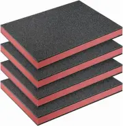 4 Pcs Cuttable Polyurethane Foam Pads Foam Sheets Craft Foam Tool Box Foam Inser