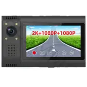 WIFI Dash Cam 1080P Driving Recorder Night Vision Car Front/Inside/Rear Camera (for: Fiat)