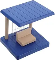 Train Track Boys and Girls Station Platform Toy Decorative Model Boys and Girls Plaything DIY Station Platform