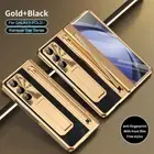 Luxury Kickstand Case Cover w/ Front Film+Stylus for Samsung Galaxy Z Fold 4/5/6