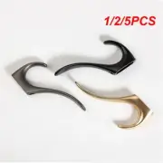 1/2/5PCS Adhesive Wall Clothes Hook Zinc Alloy Modern Hallway Furniture Hardware