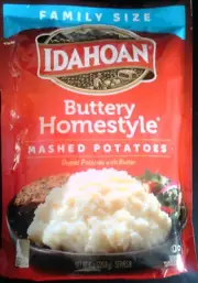 Idahoan Buttery Homestyle Mashed Potatoes, 8oz (BEST BY 10/25)