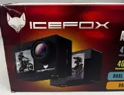 IceFox UHD 4K Action Camera Waterproof 40m, Duel Screen, WiFi