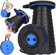 Upgraded Collapsible Stool, 400Lbs Max Weight, Lightweight but Sturdy, Portable