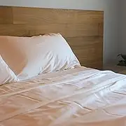 ACCURATEX Bamboo Sheets Queen Size- 100% Viscose Made from Bamboo, Luxury Hotel Style Cooling Sheet Set for Hot Sleepers, Super Soft Breathable Bedding Sheets up to 45 CM Deep Pockect,Sandy