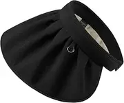 [Tarramarra] Women Hat Visor Reversible Wide Brim Headband Foldable Cap Lavinia