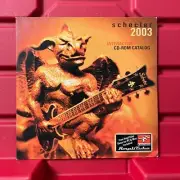 Schecter Guitars Interactive CD ROM Catalog Promotional Brand New Vintage 2003