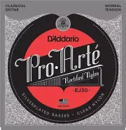 D'Addario EJ30 Classics Rectified Classical Guitar Strings, Normal Tension