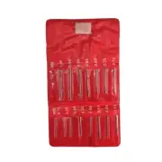 New Drill Bit Set of 15pc Size 0.30 to 1mm HSS Steel Carbide Watch