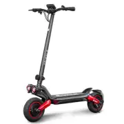 VALK Primal 9 Dual Motor 1600W Extreme Hill Climbing Electric e-Scooter, Black/R
